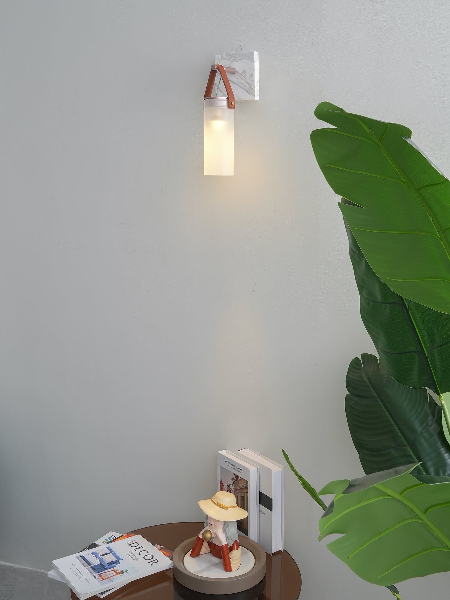 RAVENSHIRE ARCHED GLASS WALL SCONCE