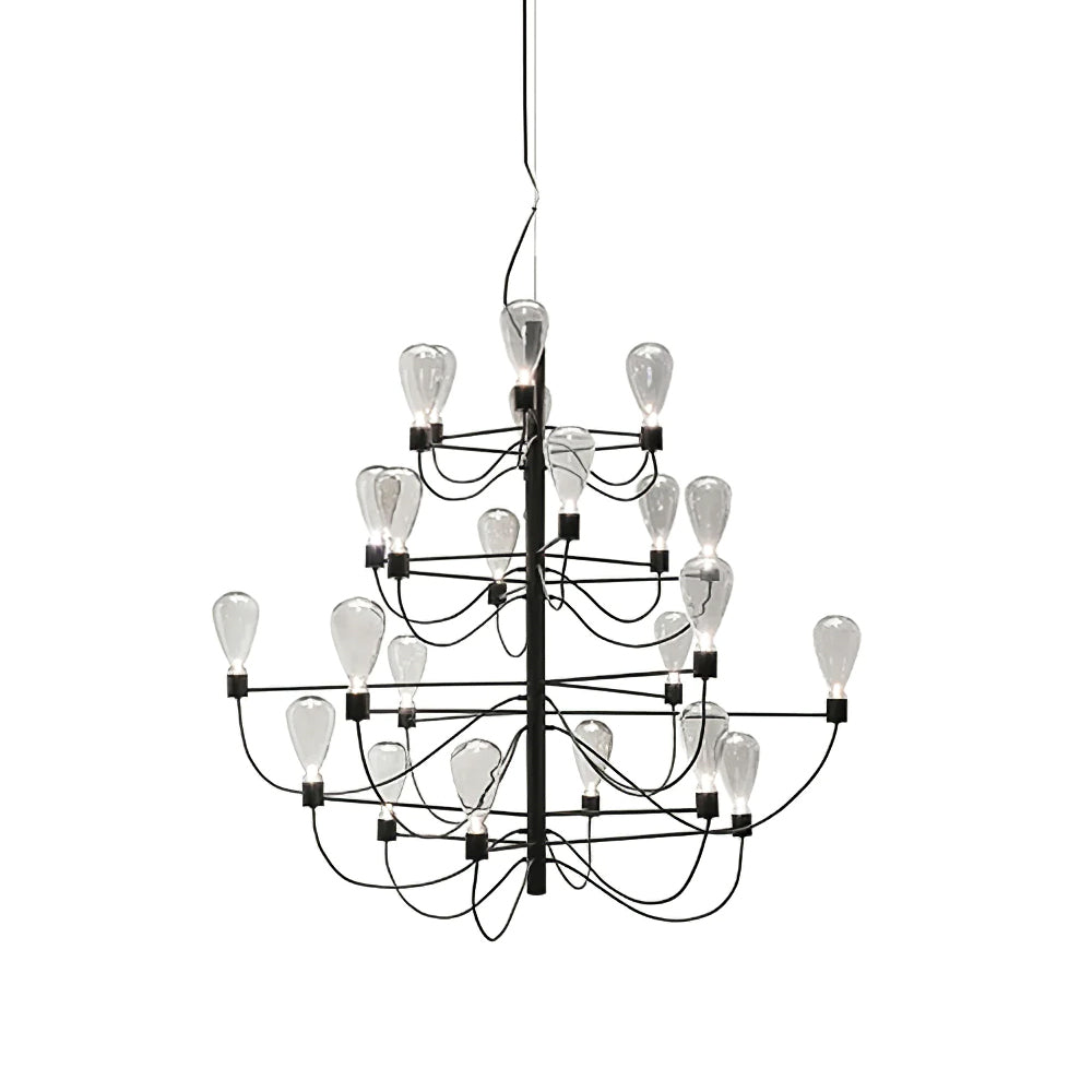 WINTHROP CRYSTAL TIERED LUMINAIRE