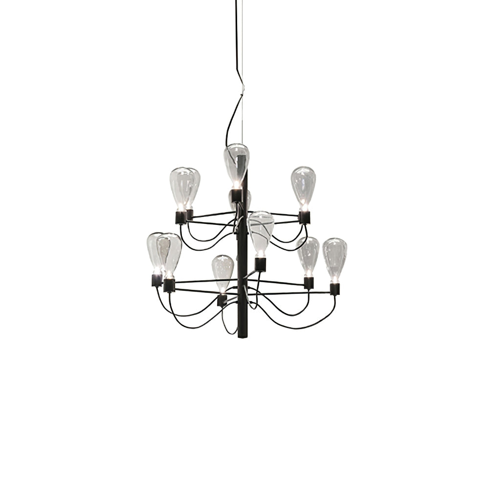 WINTHROP CRYSTAL TIERED LUMINAIRE