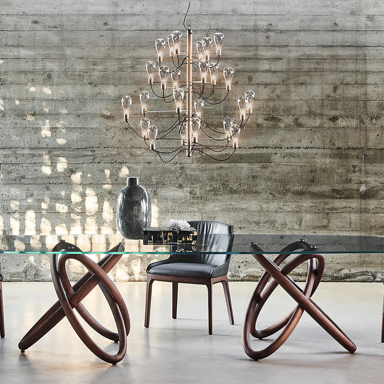 WINTHROP CRYSTAL TIERED LUMINAIRE