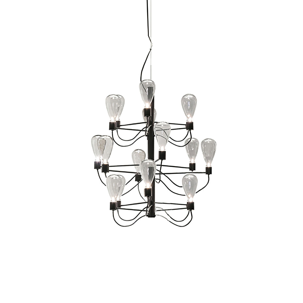 WINTHROP CRYSTAL TIERED LUMINAIRE