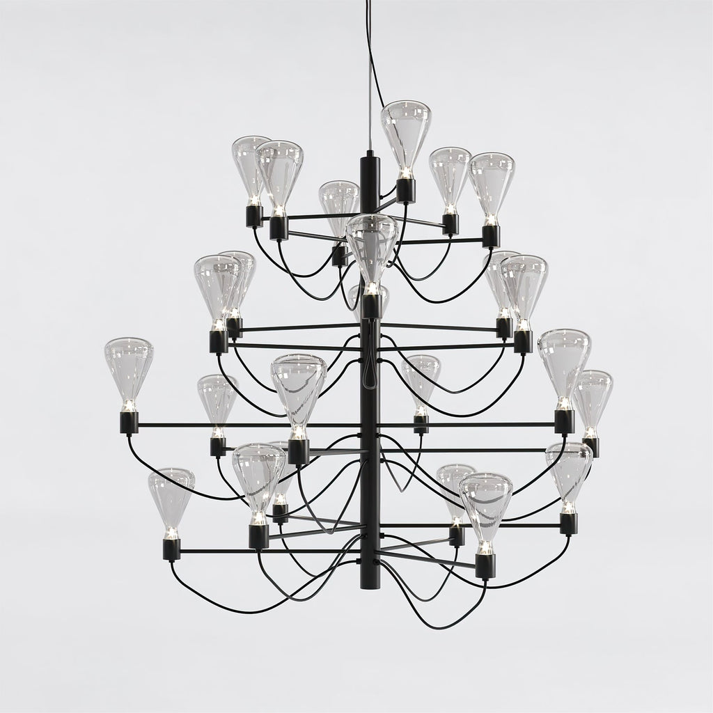 WINTHROP CRYSTAL TIERED LUMINAIRE