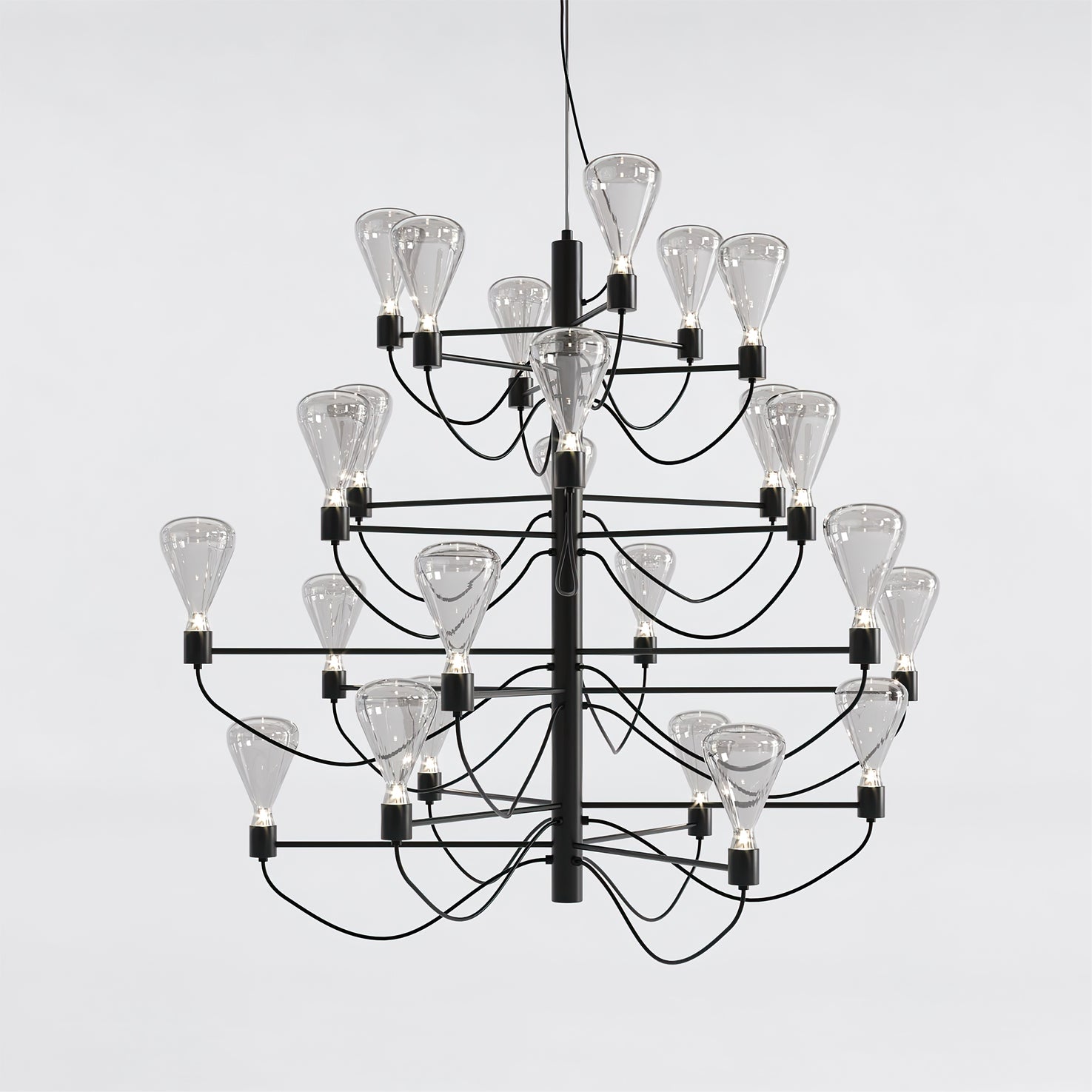 WINTHROP CRYSTAL TIERED LUMINAIRE