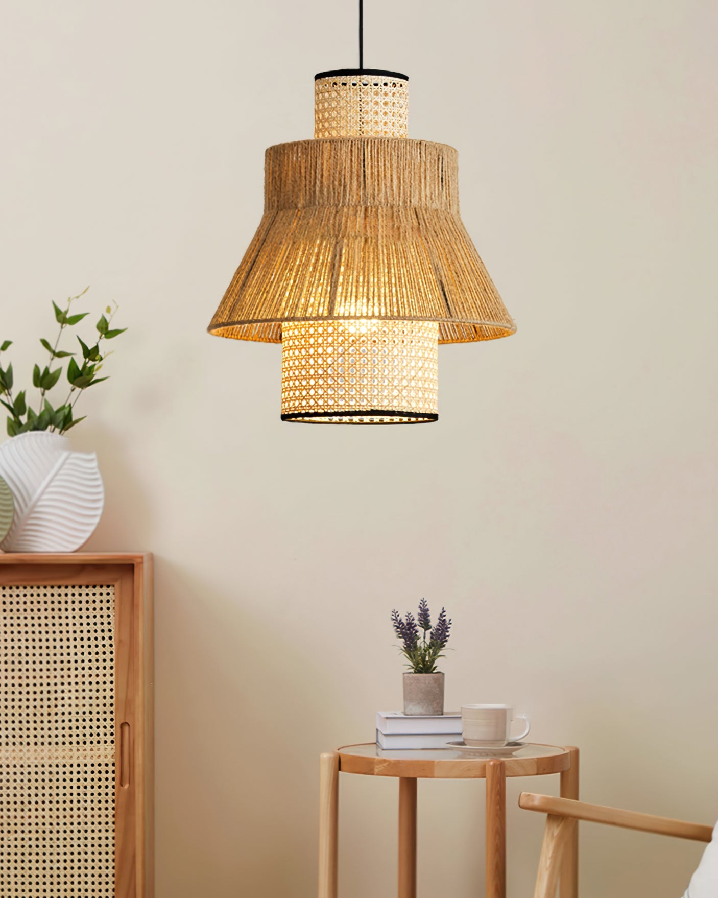 WINTHORPE VINE-INFUSED HANGING LANTERN