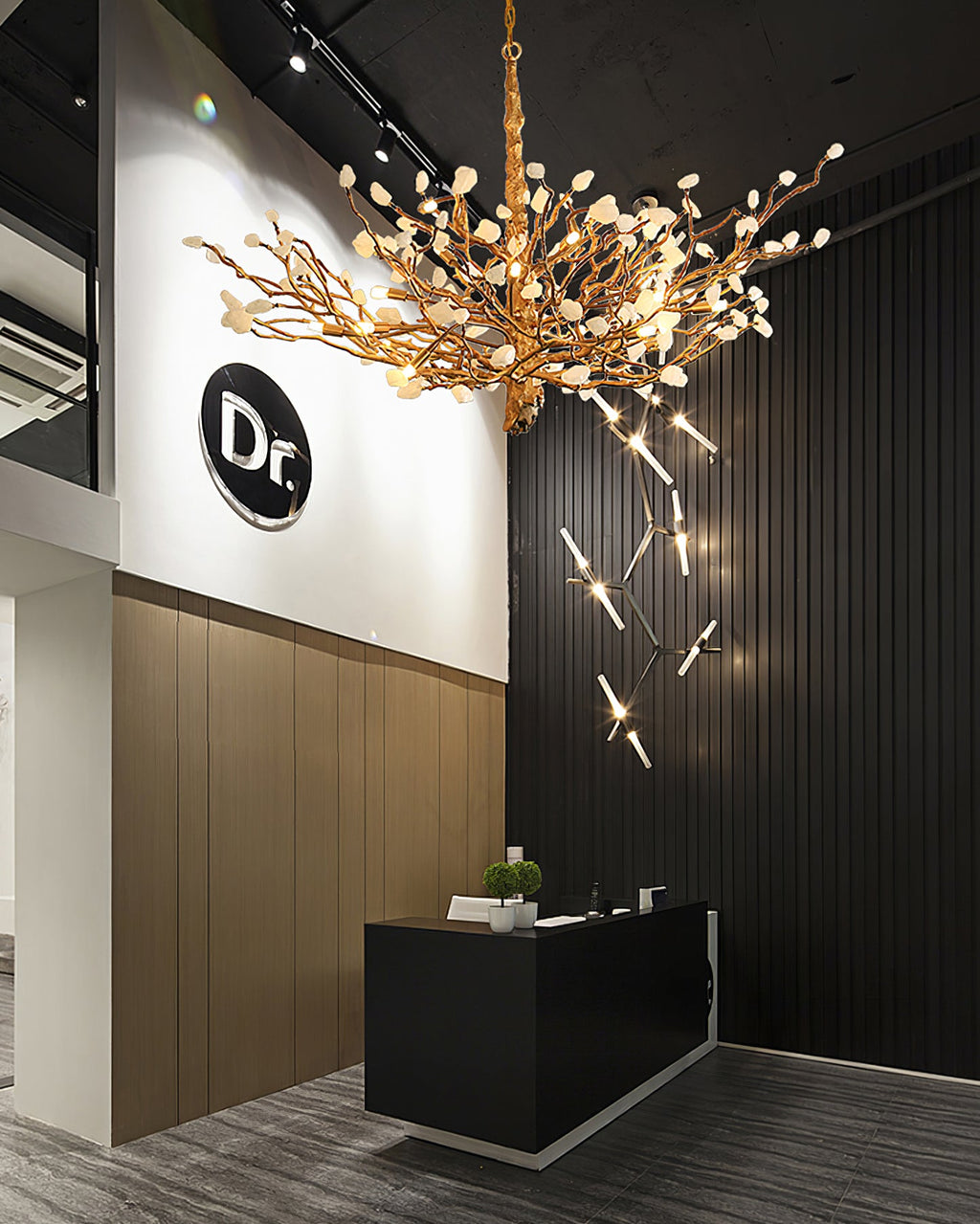 CHARLESTON CRYSTAL BRANCH LIGHTING