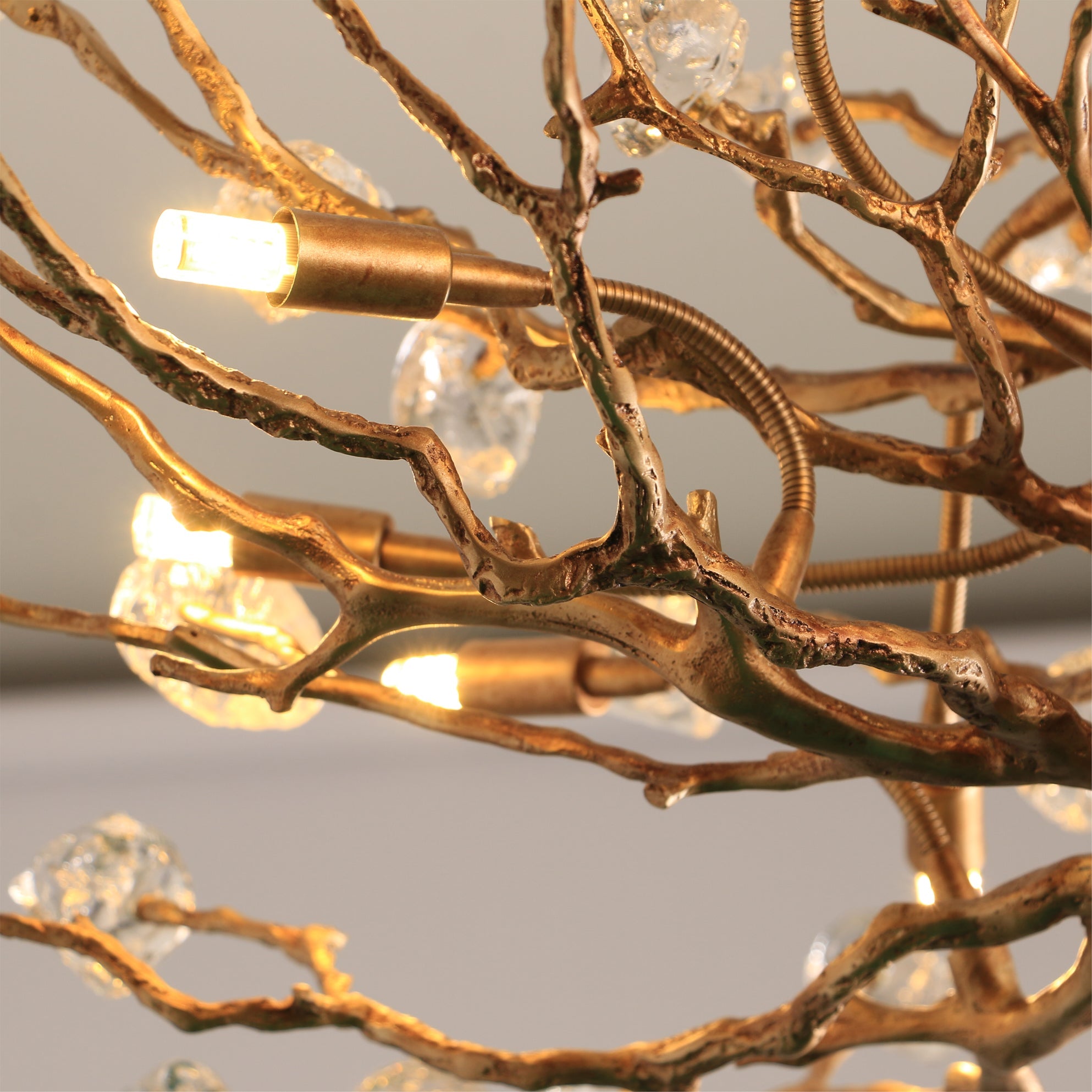 CHARLESTON CRYSTAL BRANCH LIGHTING