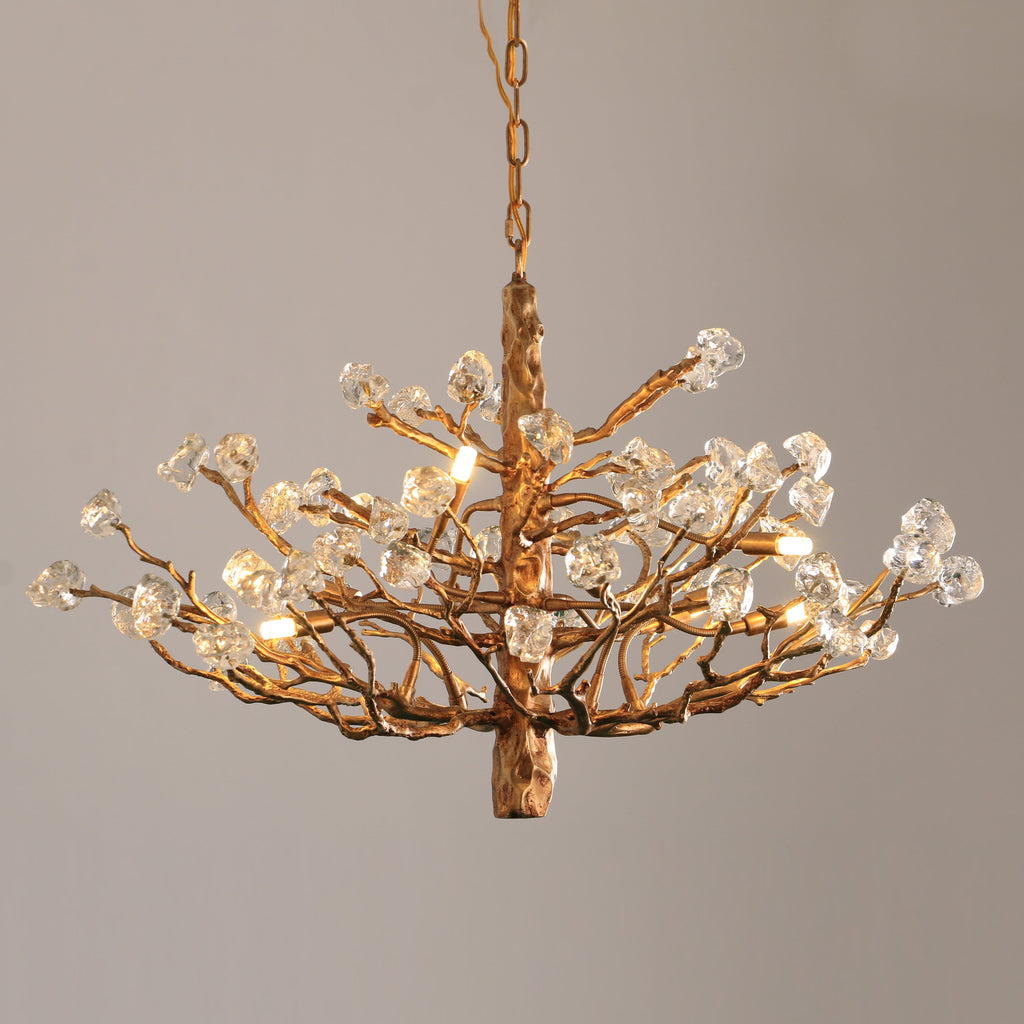 CHARLESTON CRYSTAL BRANCH LIGHTING
