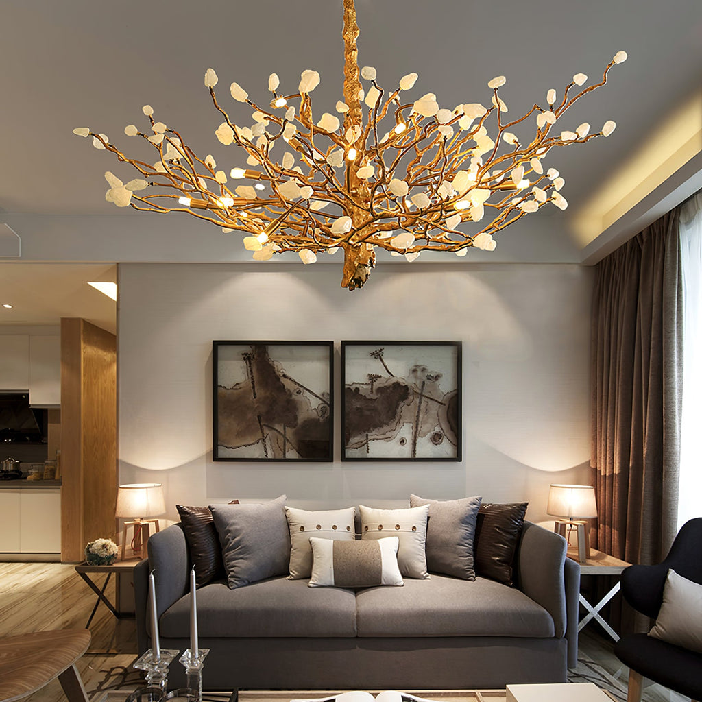 CHARLESTON CRYSTAL BRANCH LIGHTING