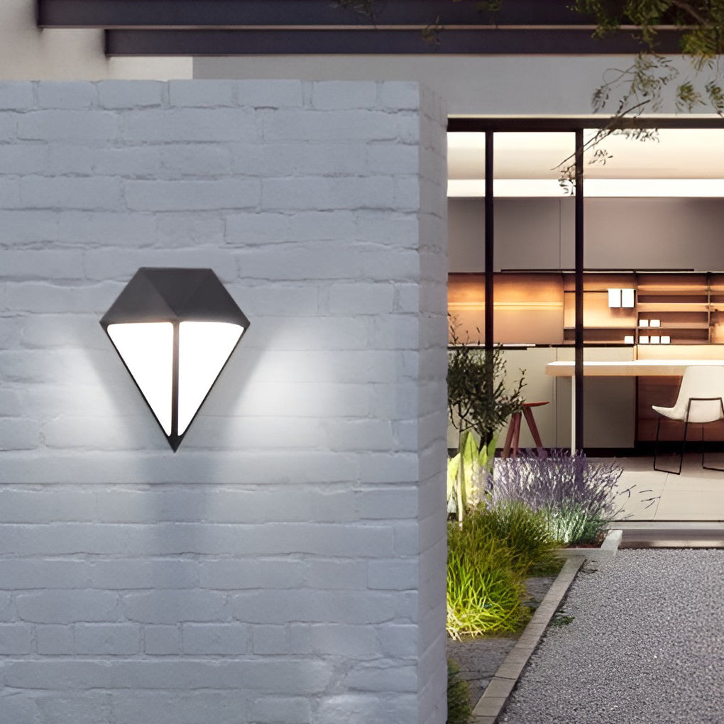 RAVENWOOD MODERN GEOMETRIC OUTDOOR WALL SCONCE