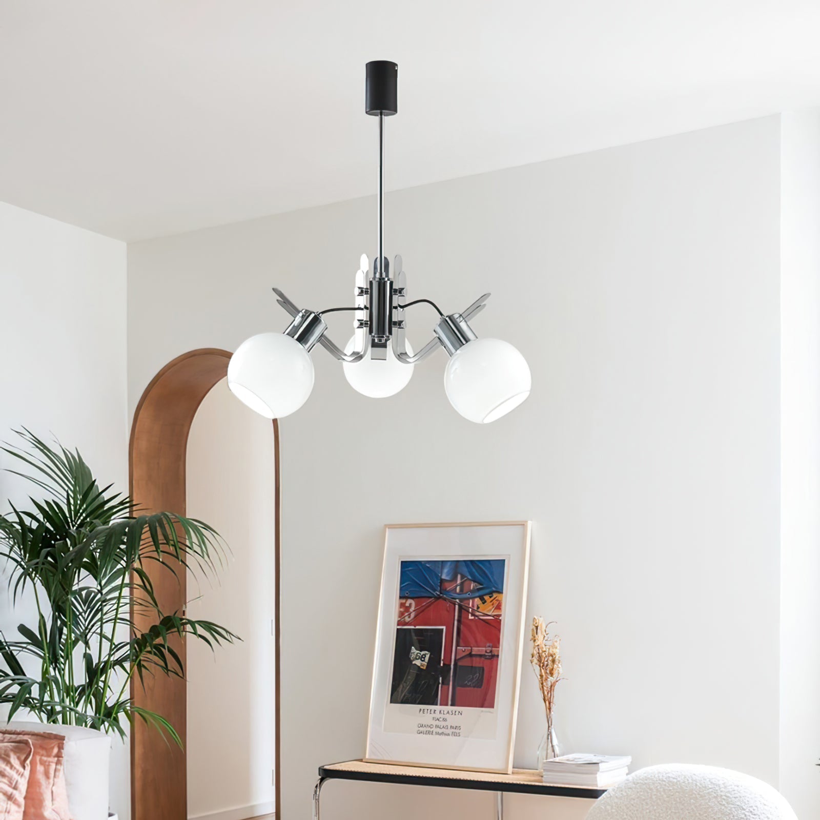 RAVENHURST CRYSTAL SPHERE CHANDELIER