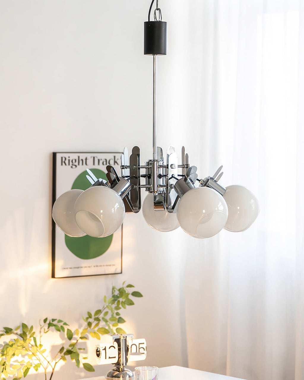 RAVENHURST CRYSTAL SPHERE CHANDELIER