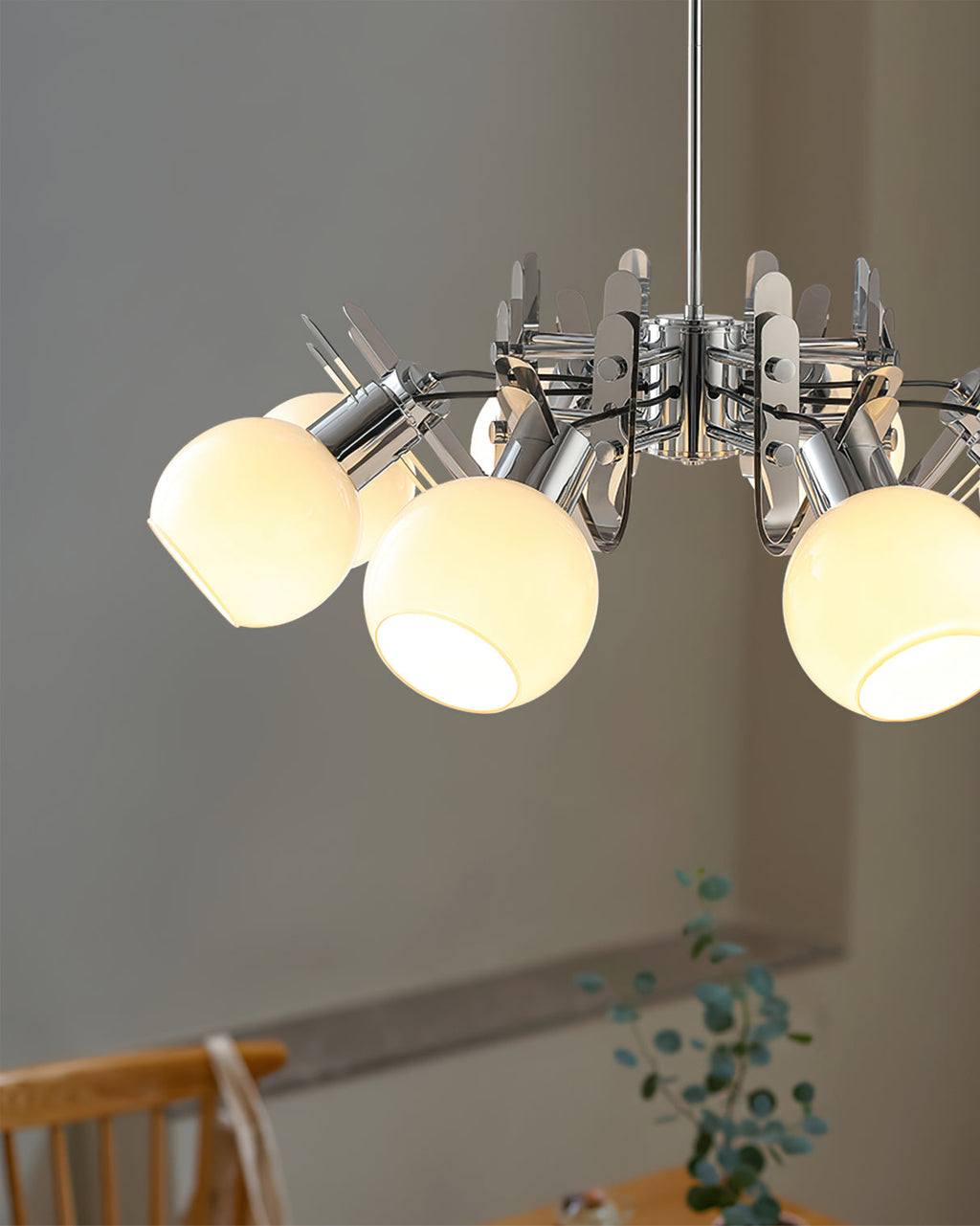 RAVENHURST CRYSTAL SPHERE CHANDELIER