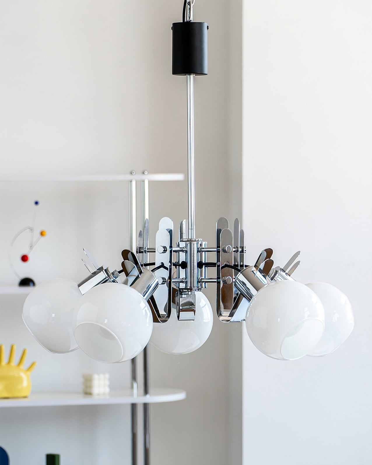RAVENHURST CRYSTAL SPHERE CHANDELIER