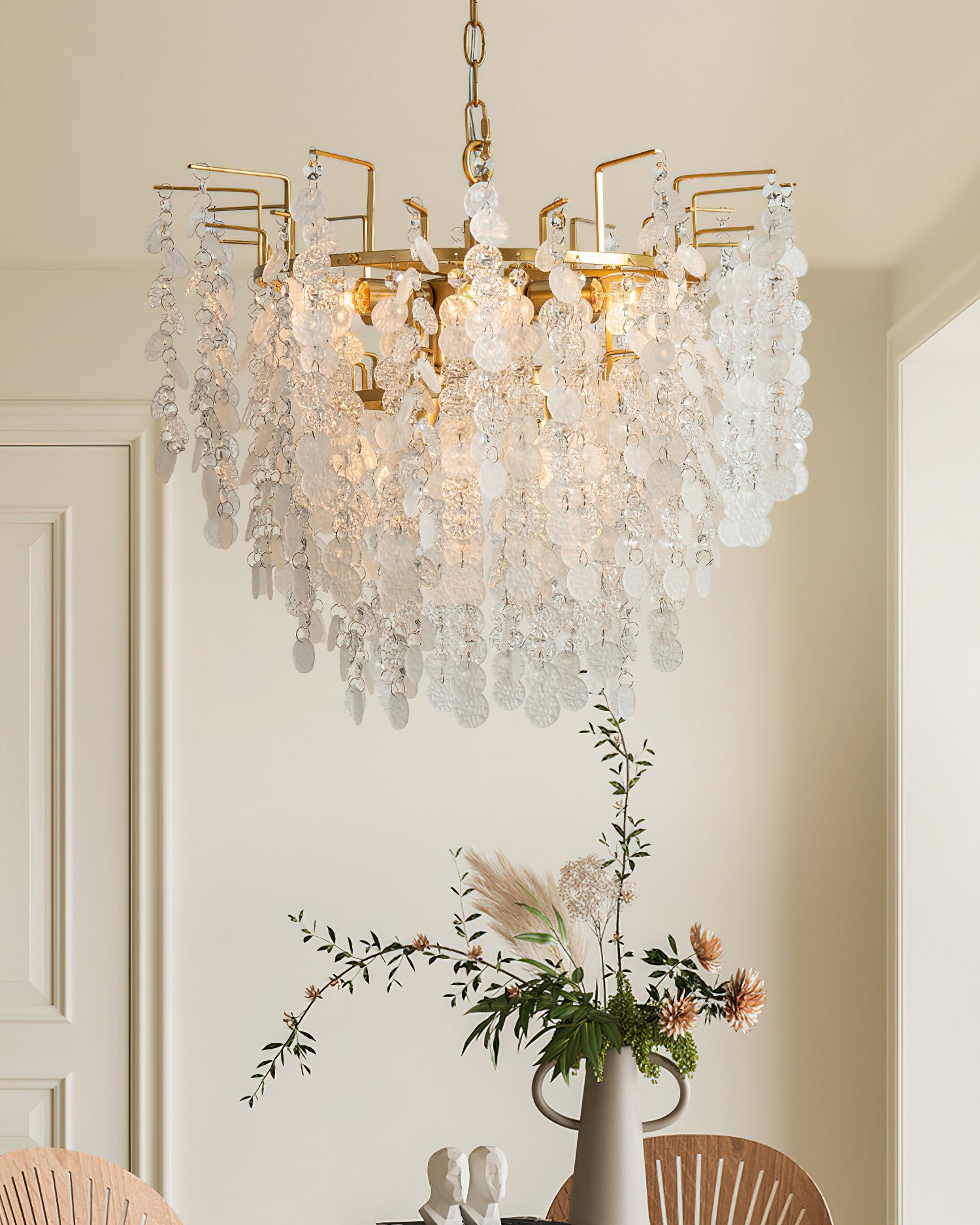 RAVENSCROFT CRYSTAL CROWN CHANDELIER