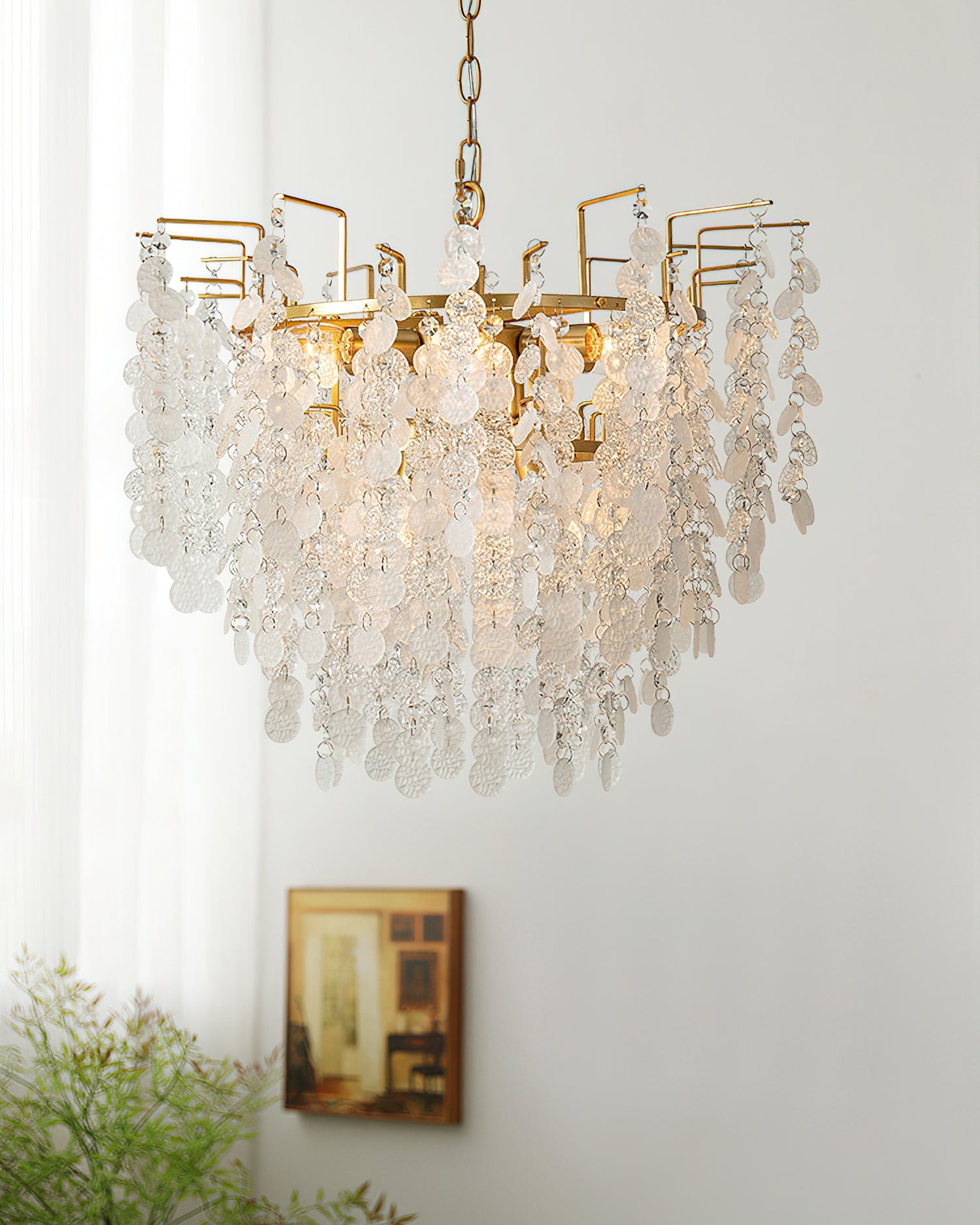 RAVENSCROFT CRYSTAL CROWN CHANDELIER