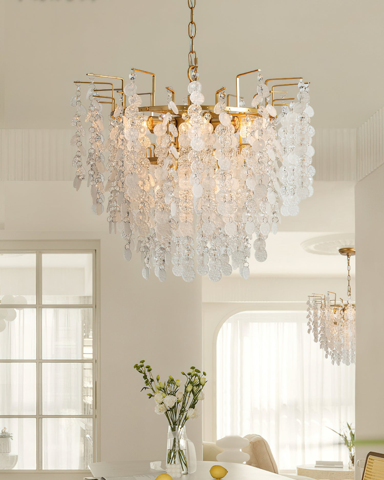 RAVENSCROFT CRYSTAL CROWN CHANDELIER