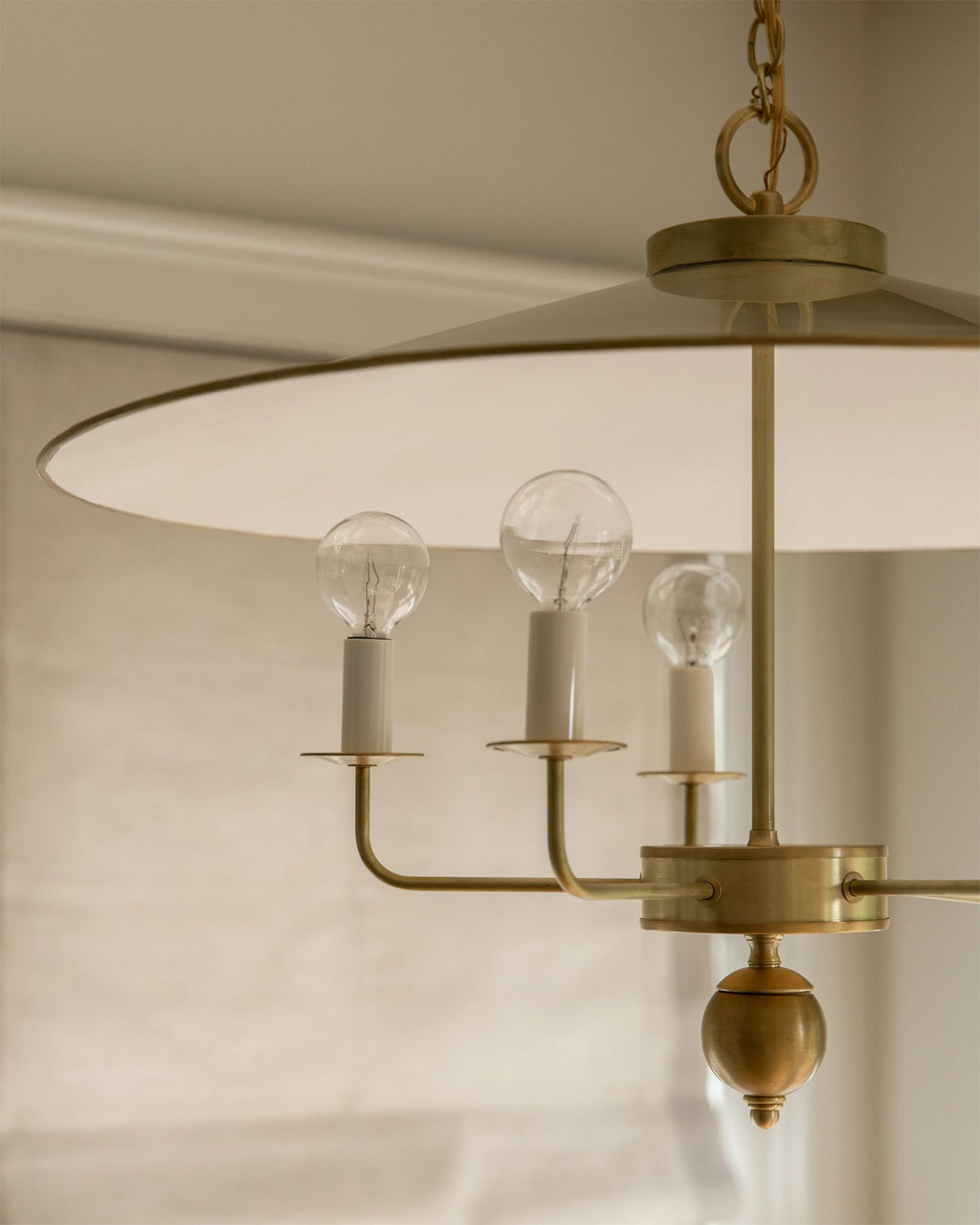 RAVENHILL IRON AND GLASS HANGING LANTERN