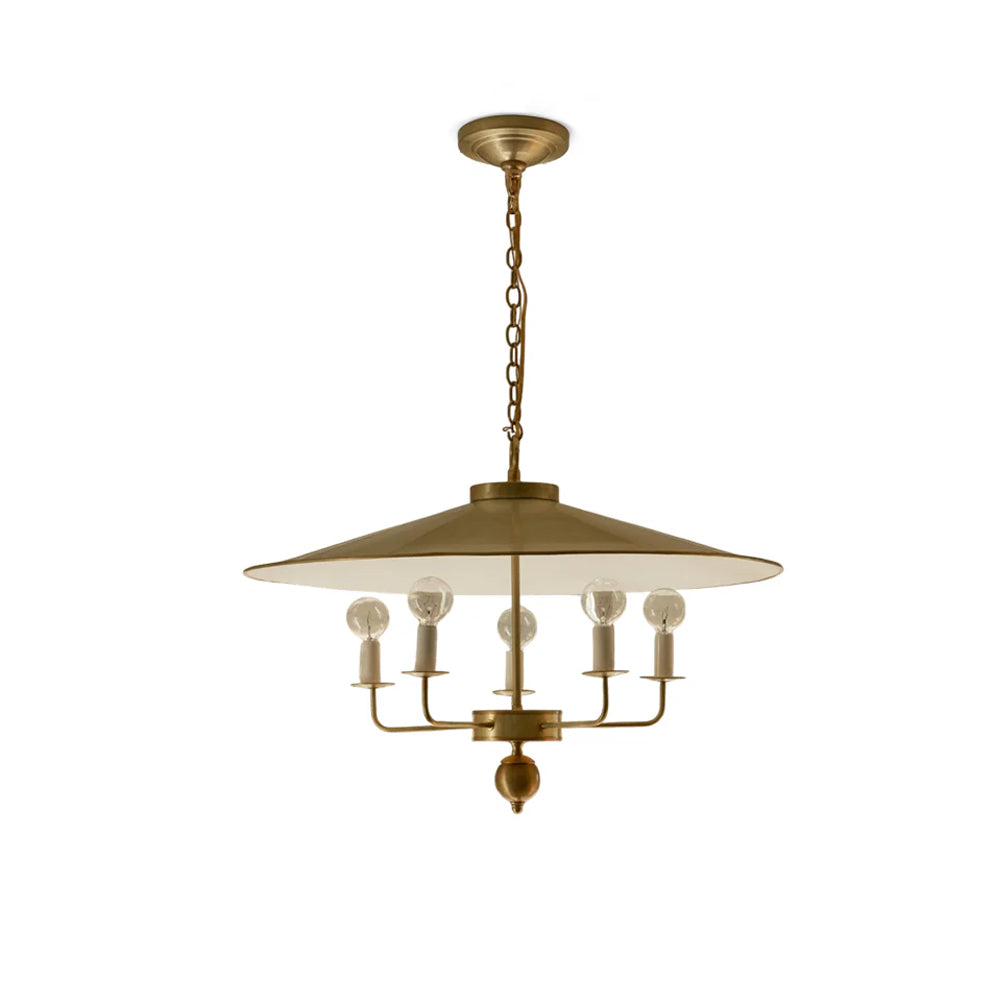 RAVENHILL IRON AND GLASS HANGING LANTERN