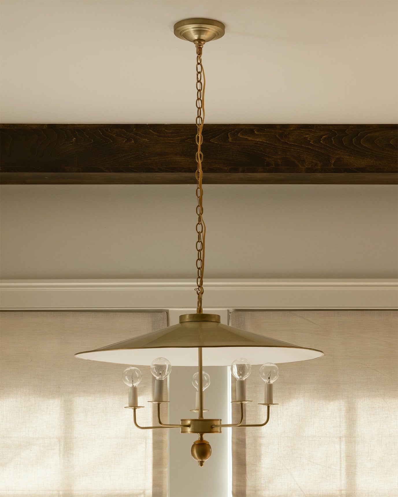 RAVENHILL IRON AND GLASS HANGING LANTERN