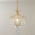WINTHROP CRYSTAL EMBELLISHED HANGING LANTERN