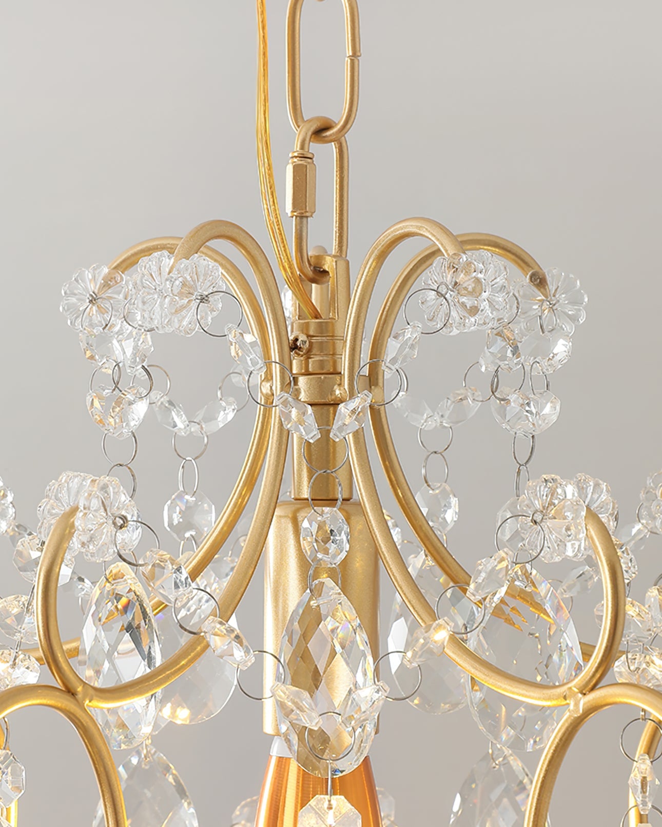 WINTHROP CRYSTAL EMBELLISHED HANGING LANTERN
