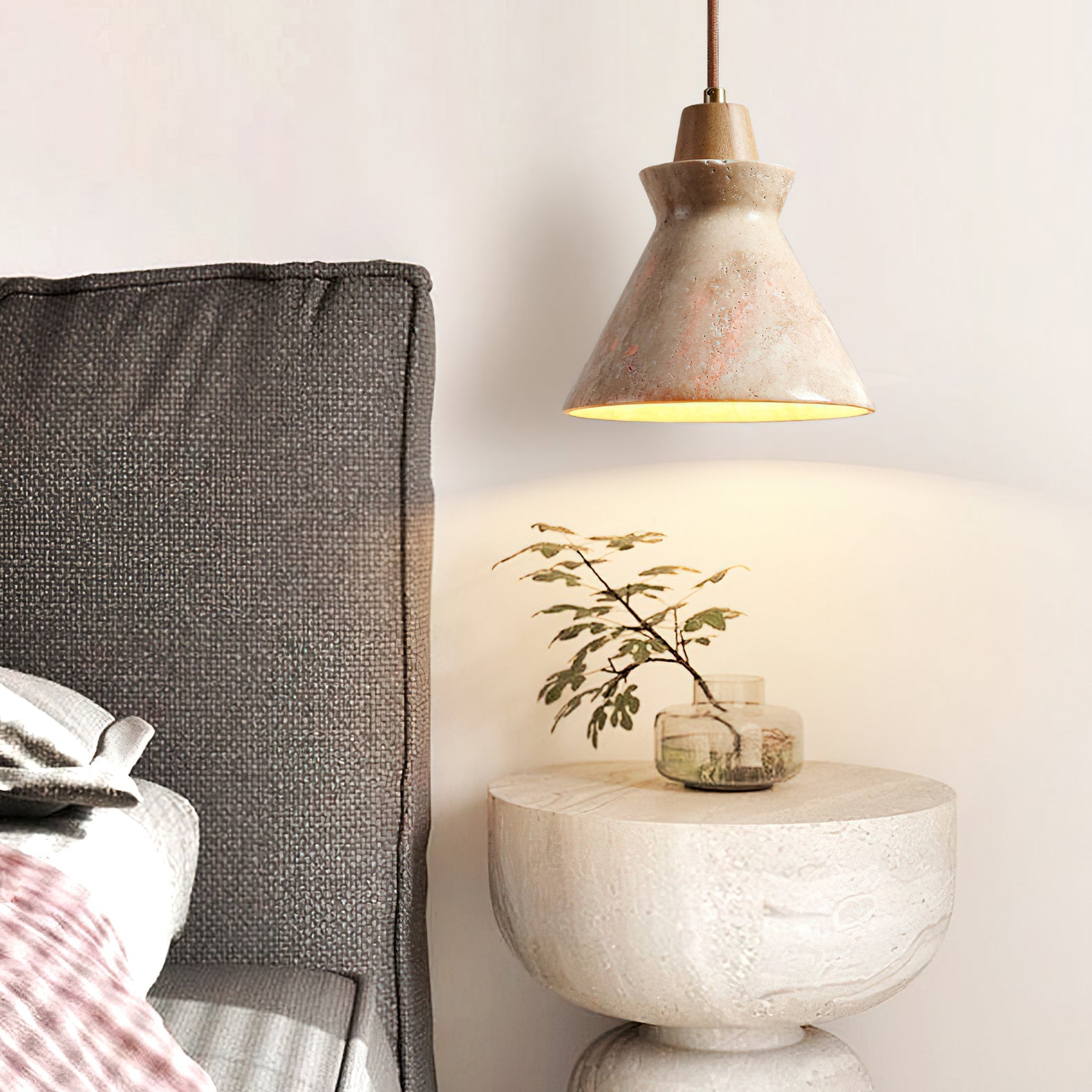 FELICITY HANGING GLASS LANTERN