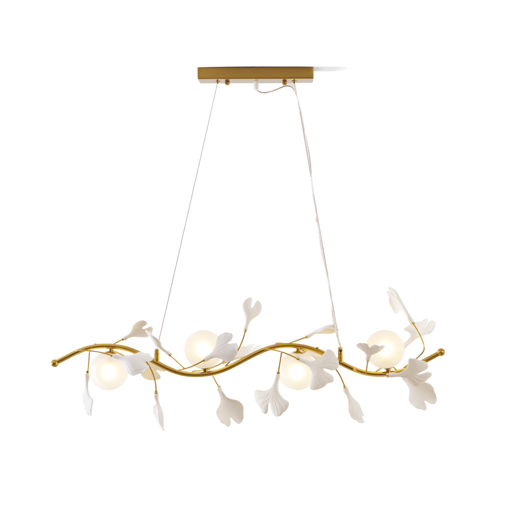 FENWICK CRYSTAL LEAF CEILING LANTERN