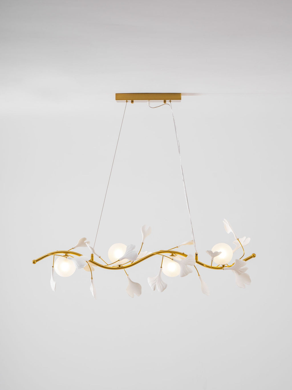 FENWICK CRYSTAL LEAF CEILING LANTERN