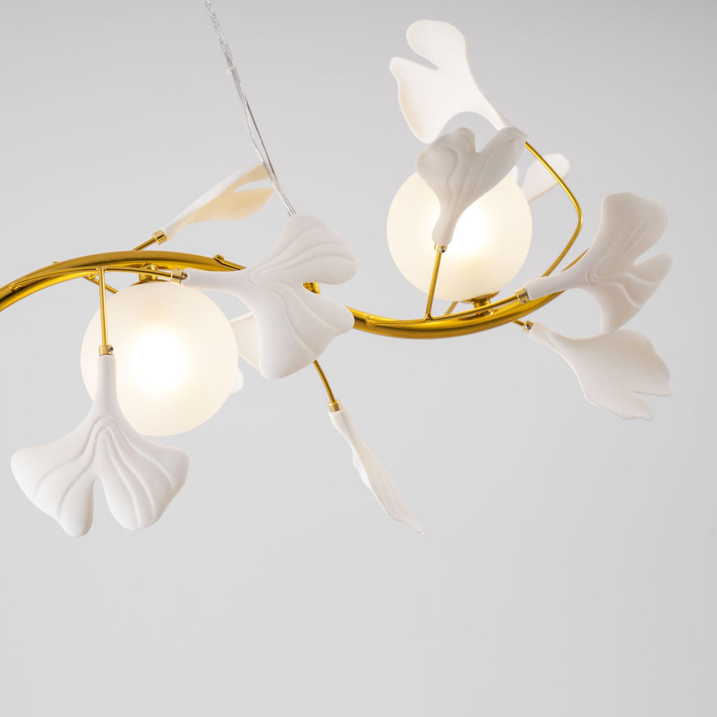 FENWICK CRYSTAL LEAF CEILING LANTERN