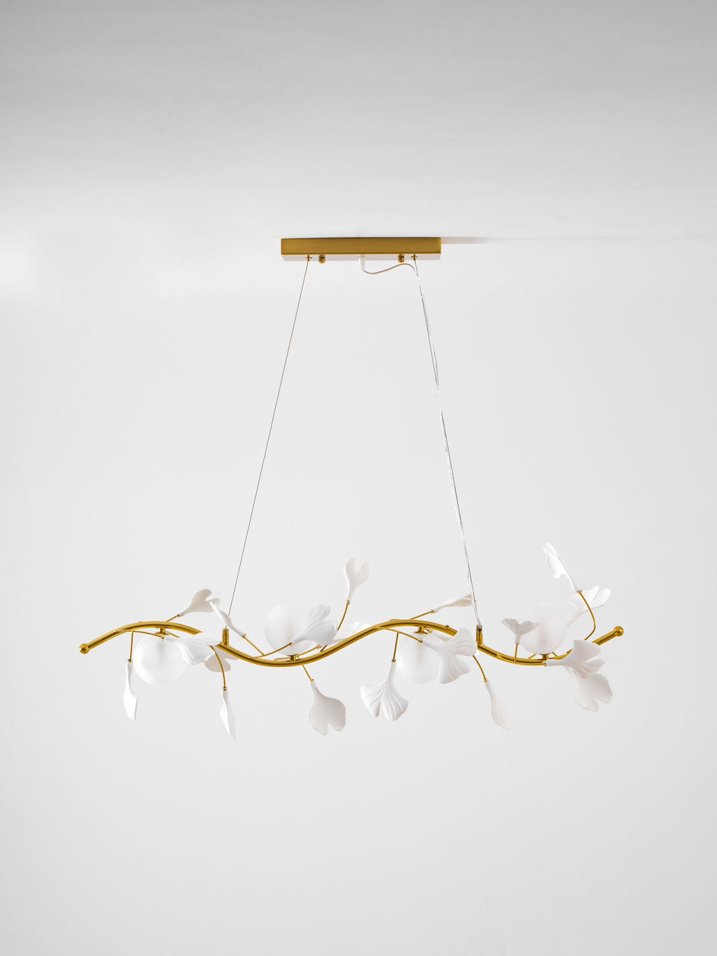 FENWICK CRYSTAL LEAF CEILING LANTERN