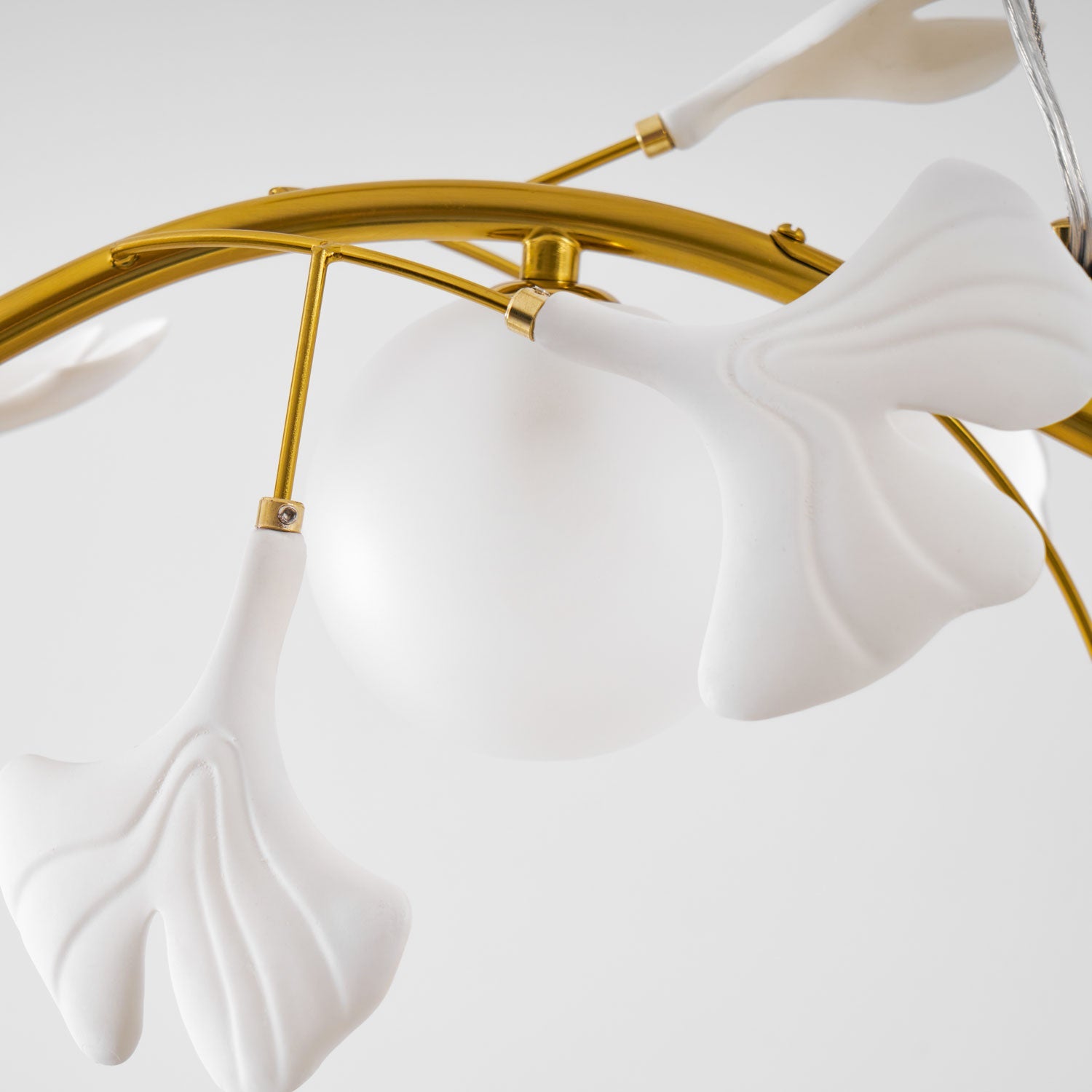 FENWICK CRYSTAL LEAF CEILING LANTERN