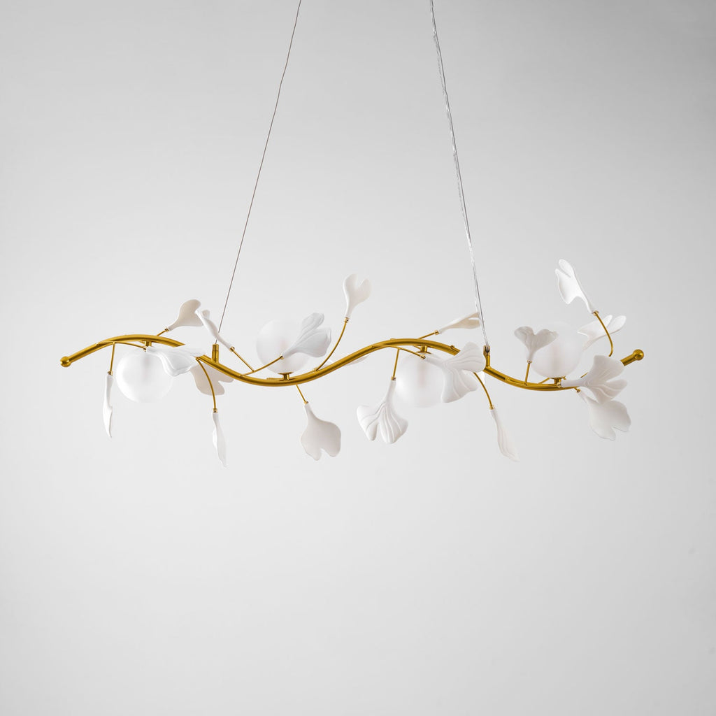 FENWICK CRYSTAL LEAF CEILING LANTERN