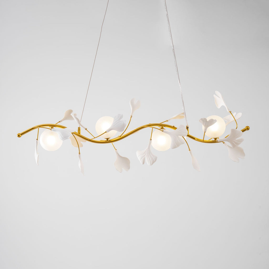 FENWICK CRYSTAL LEAF CEILING LANTERN