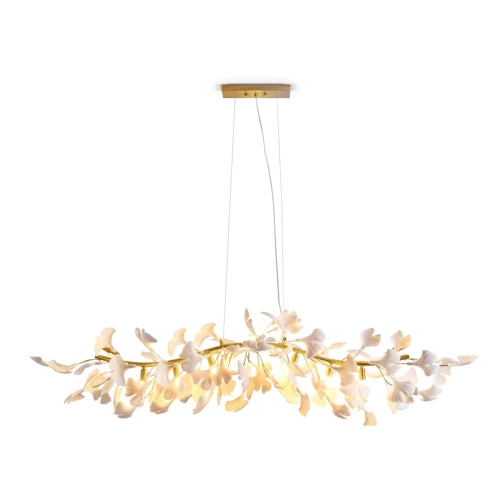 EDGEMONT GINGKO LEAF CEILING LUMINAIRE