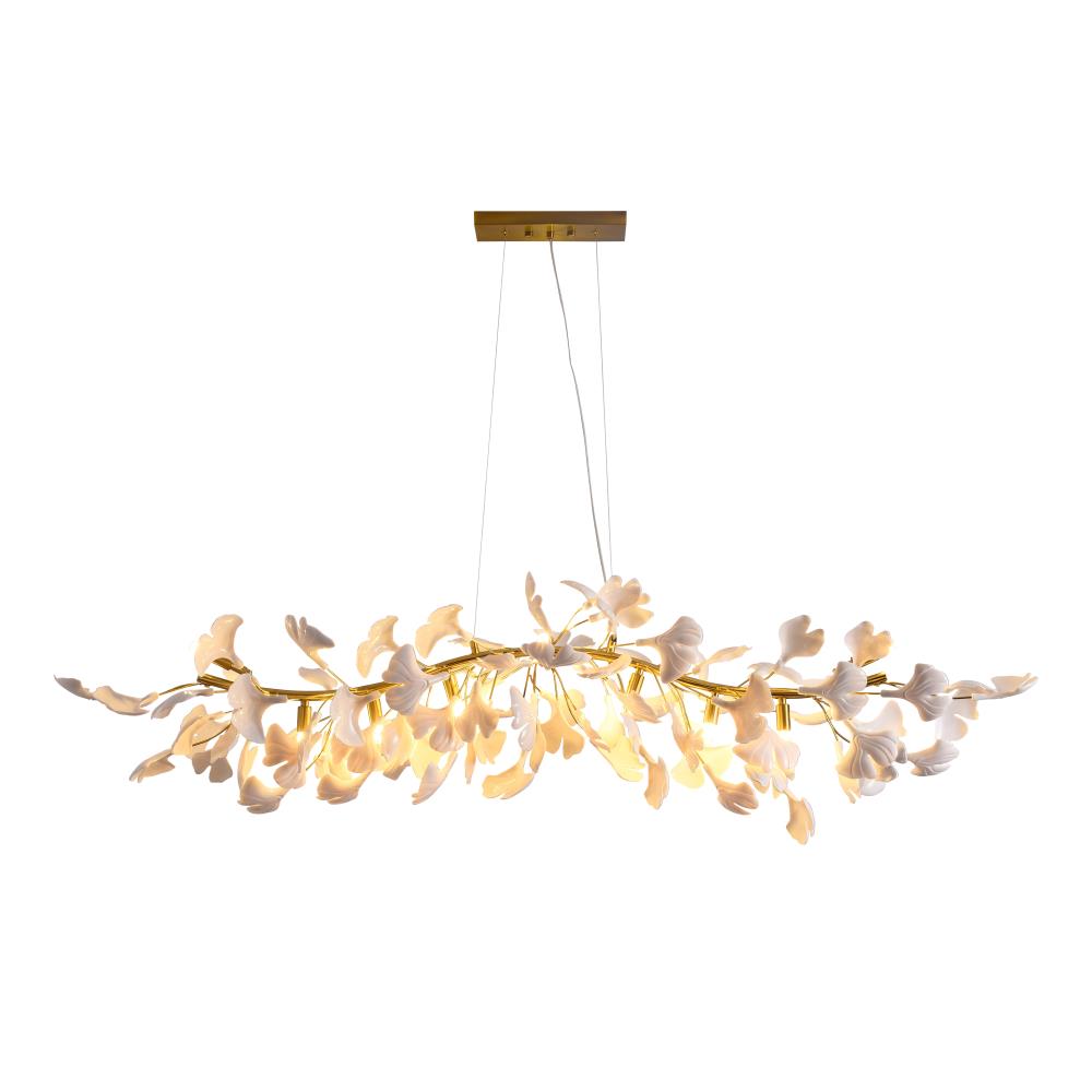 EDGEMONT GINGKO LEAF CEILING LUMINAIRE