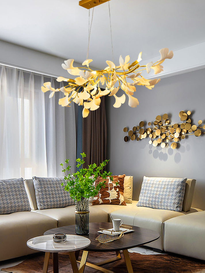 EDGEMONT GINGKO LEAF CEILING LUMINAIRE