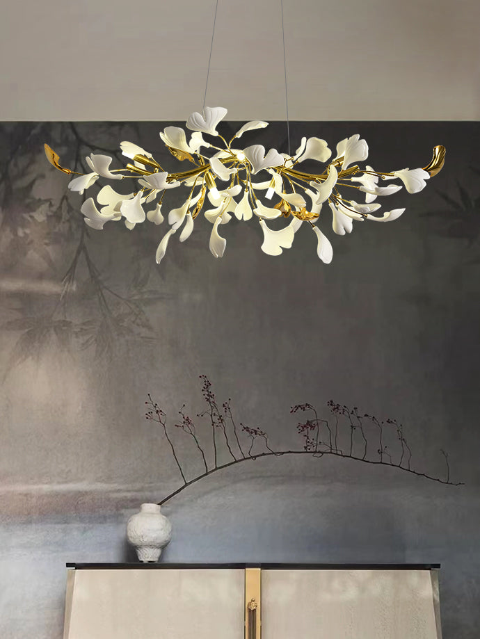 EDGEMONT GINGKO LEAF CEILING LUMINAIRE