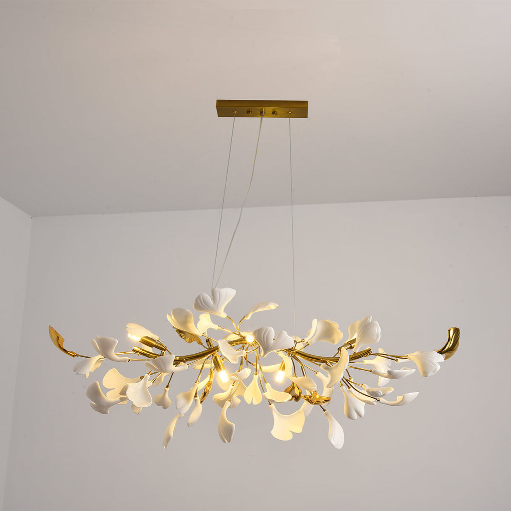 EDGEMONT GINGKO LEAF CEILING LUMINAIRE