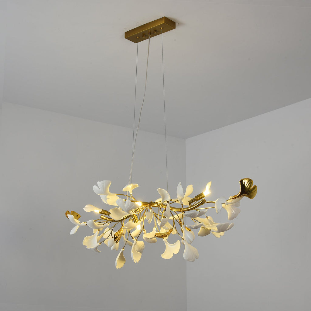 EDGEMONT GINGKO LEAF CEILING LUMINAIRE