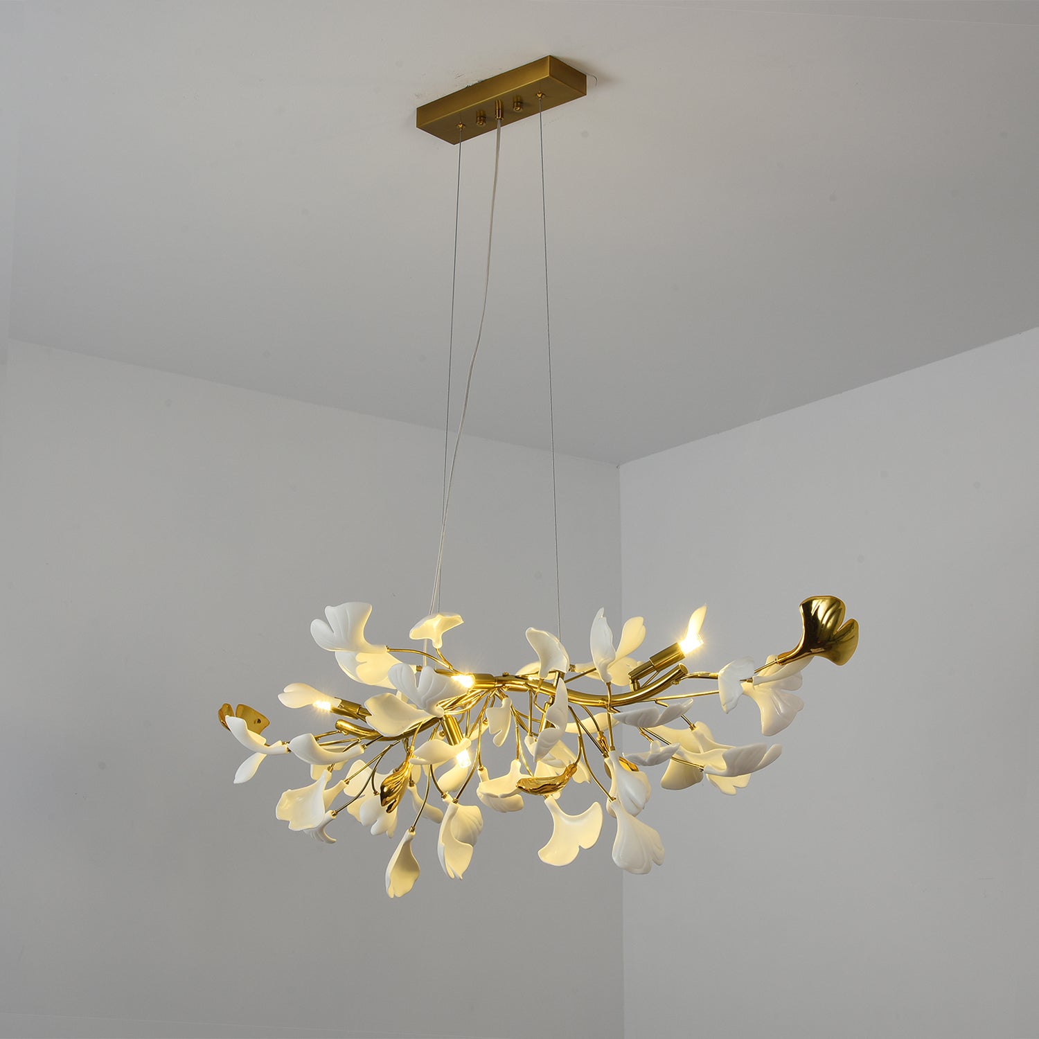 EDGEMONT GINGKO LEAF CEILING LUMINAIRE