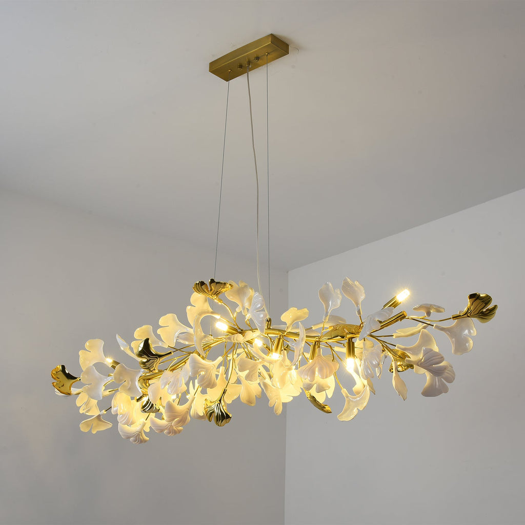 EDGEMONT GINGKO LEAF CEILING LUMINAIRE