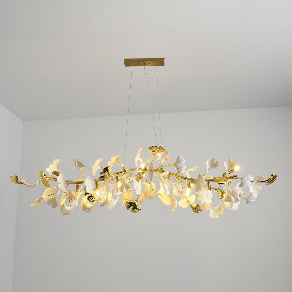 EDGEMONT GINGKO LEAF CEILING LUMINAIRE