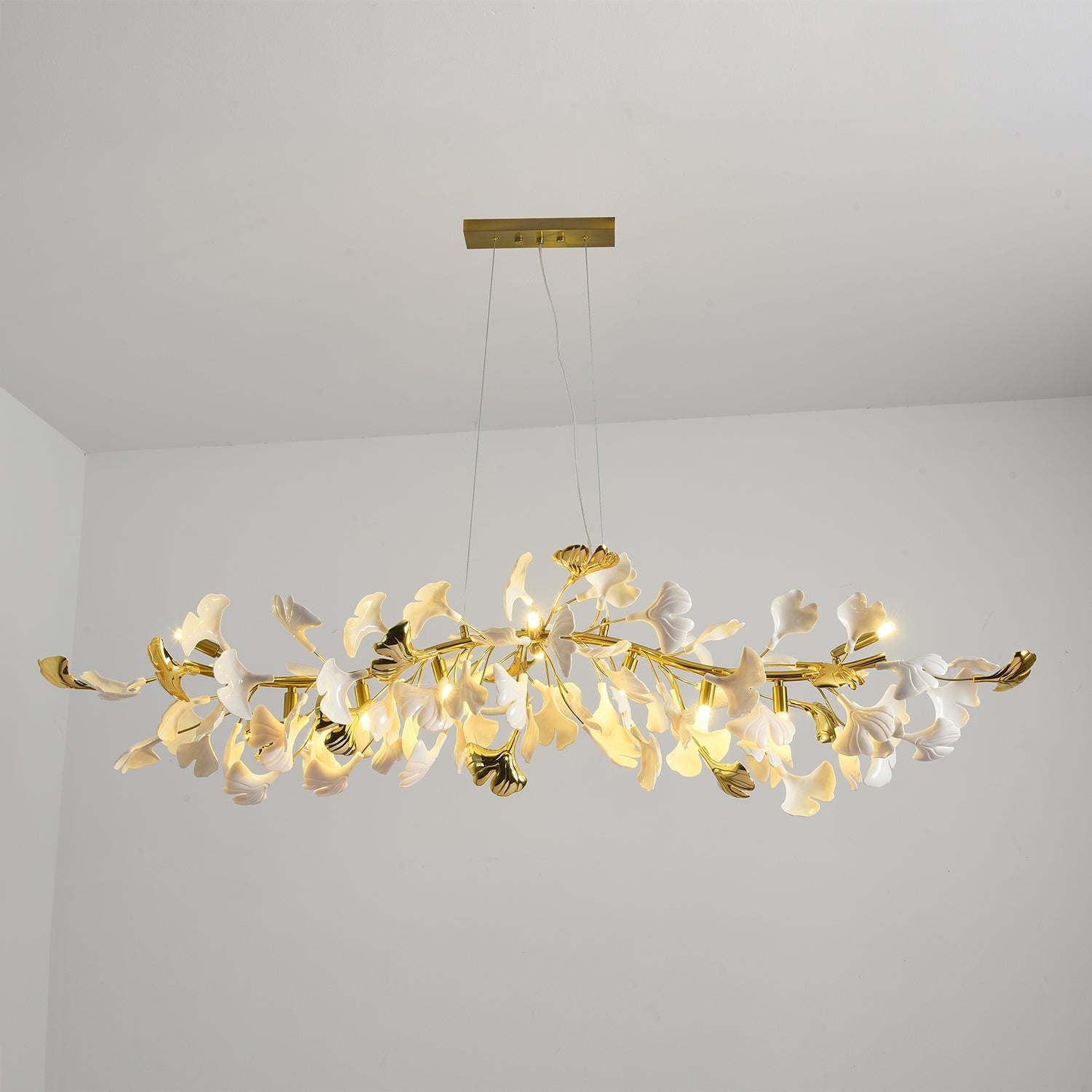 EDGEMONT GINGKO LEAF CEILING LUMINAIRE