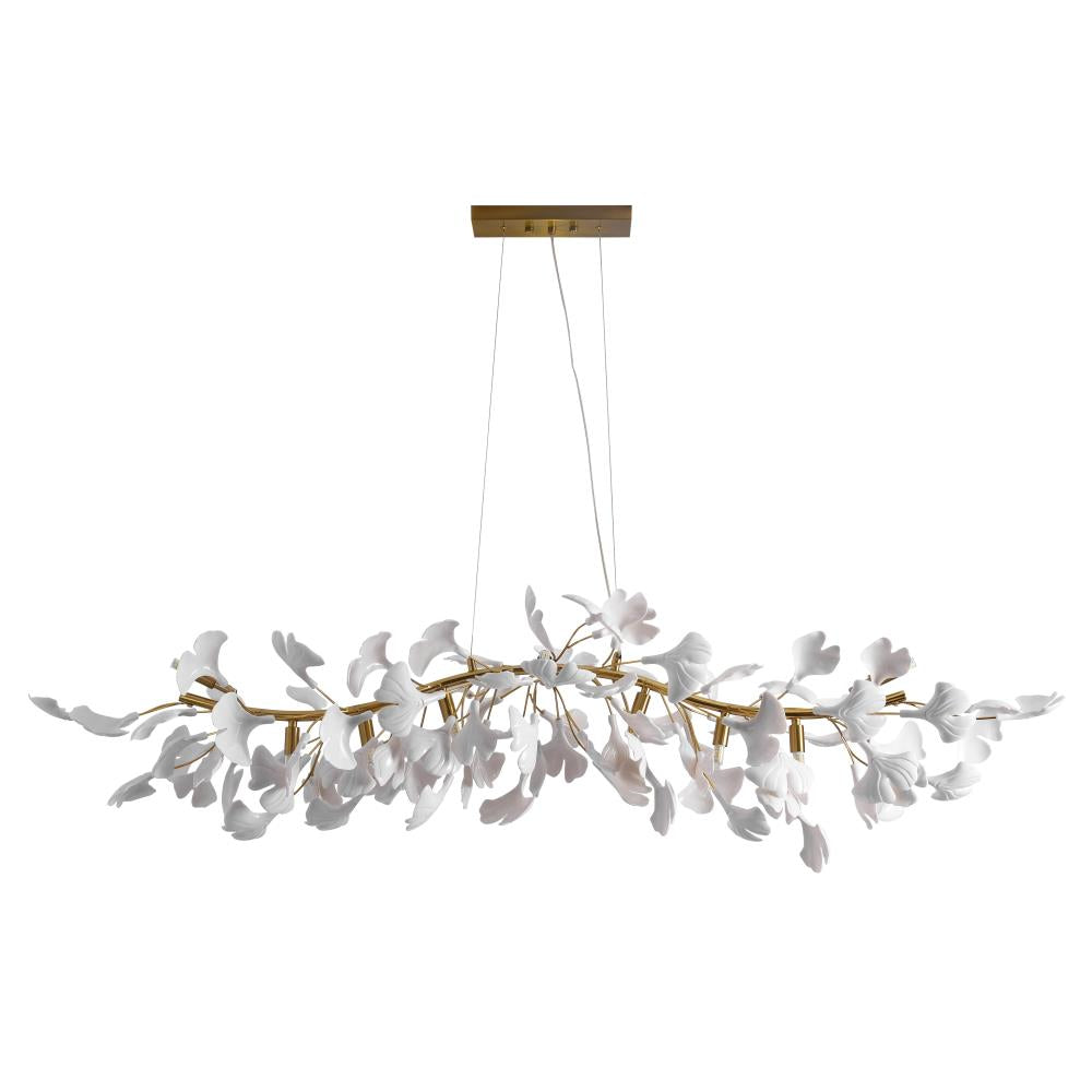 EDGEMONT GINGKO LEAF CEILING LUMINAIRE