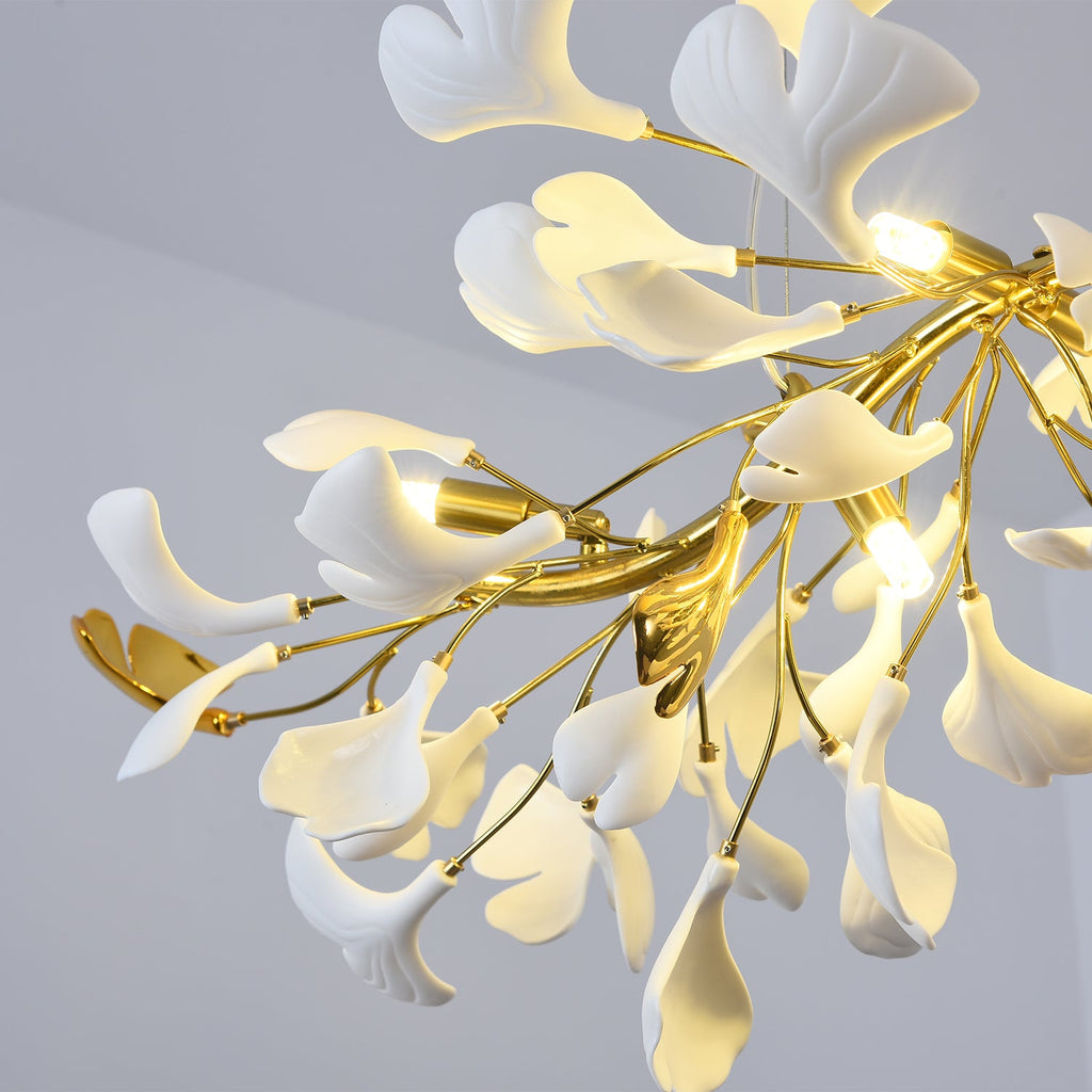 EDGEMONT GINGKO LEAF CEILING LUMINAIRE