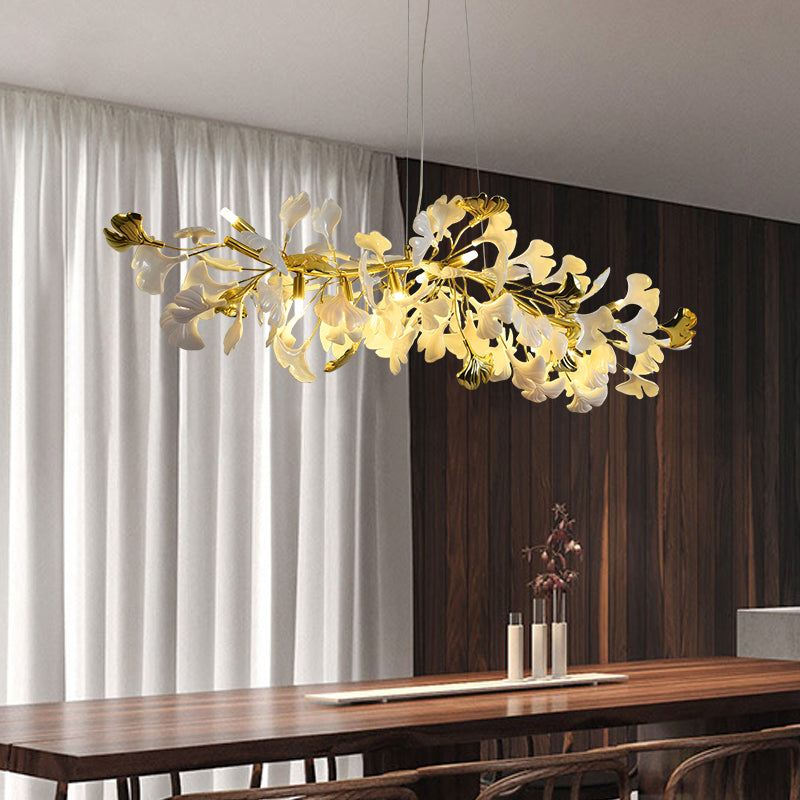 EDGEMONT GINGKO LEAF CEILING LUMINAIRE