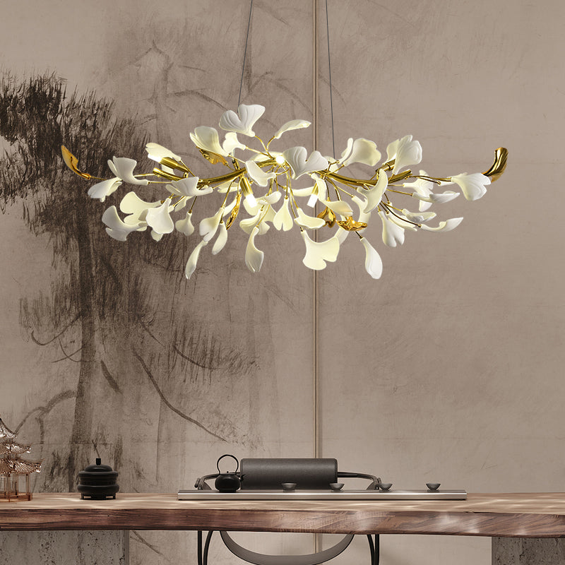 EDGEMONT GINGKO LEAF CEILING LUMINAIRE