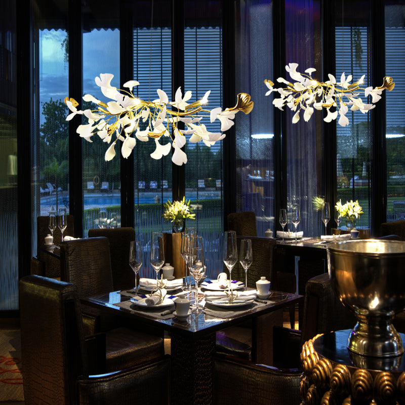 EDGEMONT GINGKO LEAF CEILING LUMINAIRE