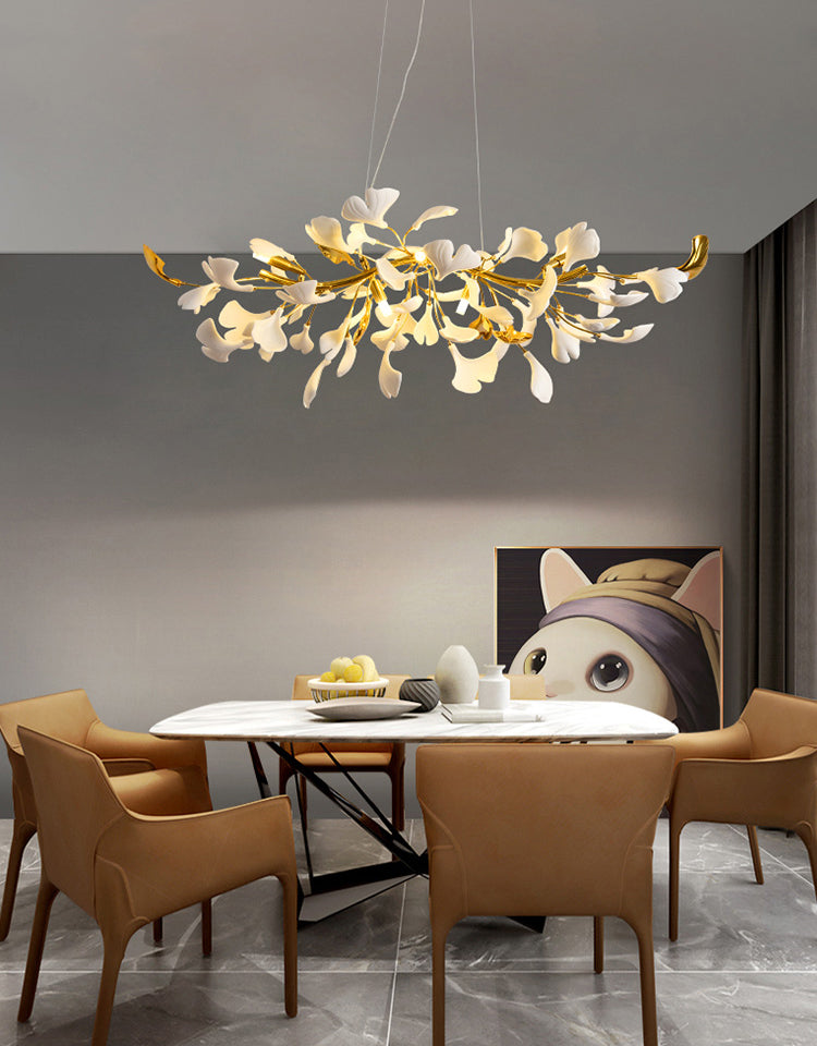 EDGEMONT GINGKO LEAF CEILING LUMINAIRE