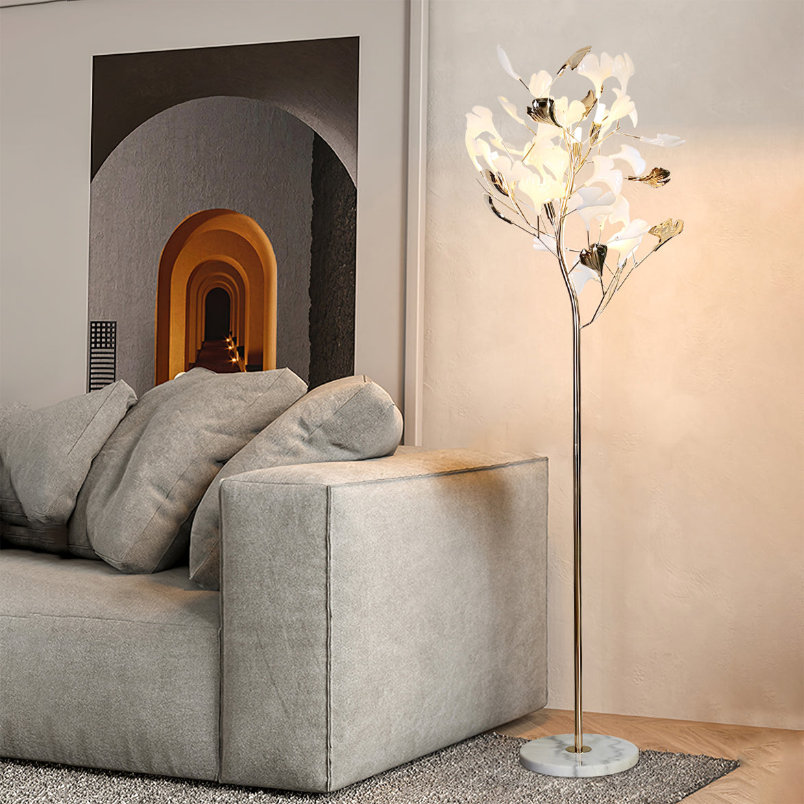 ELMINGTON WHIMSICAL CANOPY FLOOR LIGHT